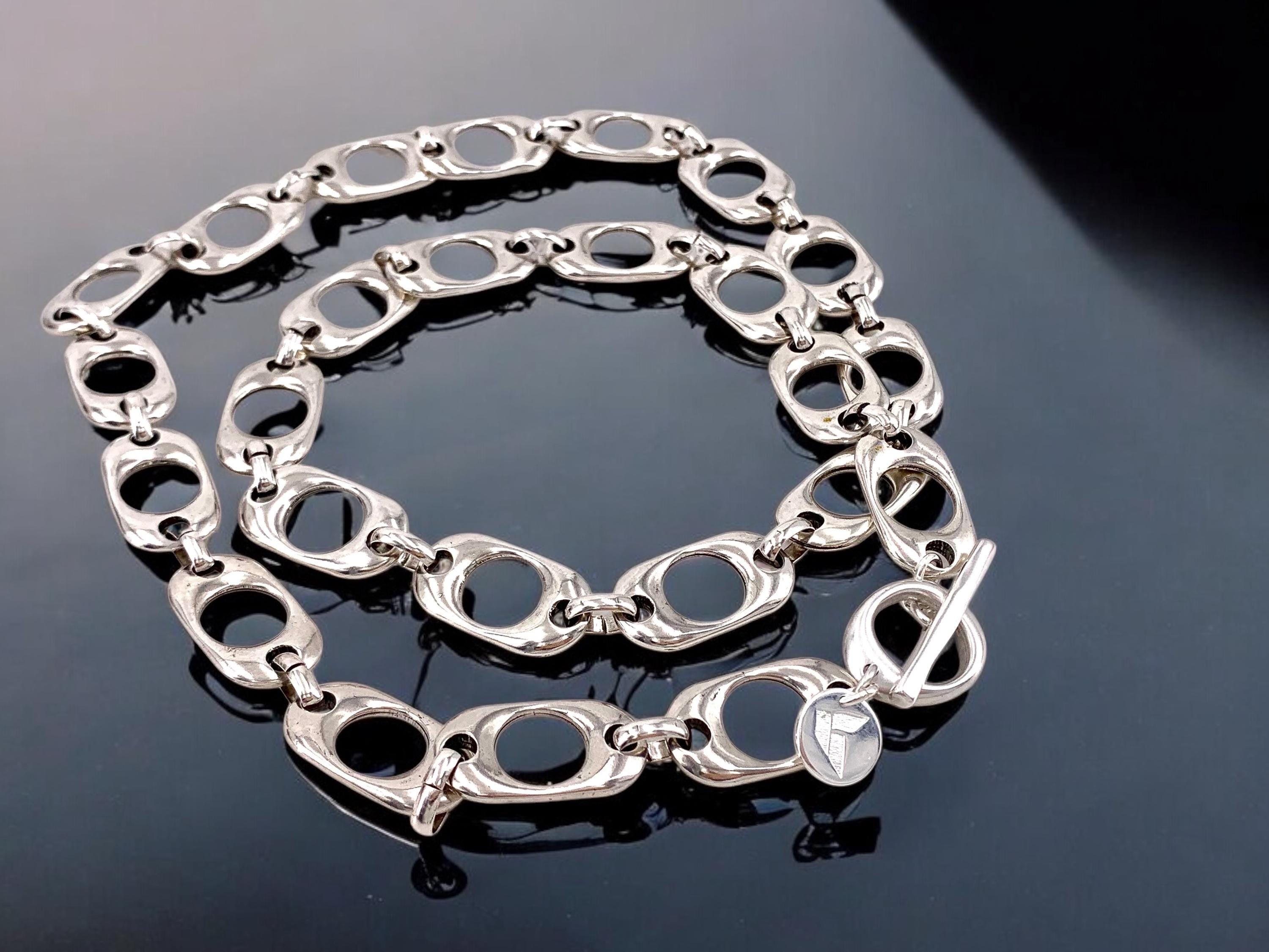 chunky silver long necklace, silver chain necklace, bold chain necklace, statement chain necklace, chunky jewelry, long necklace,