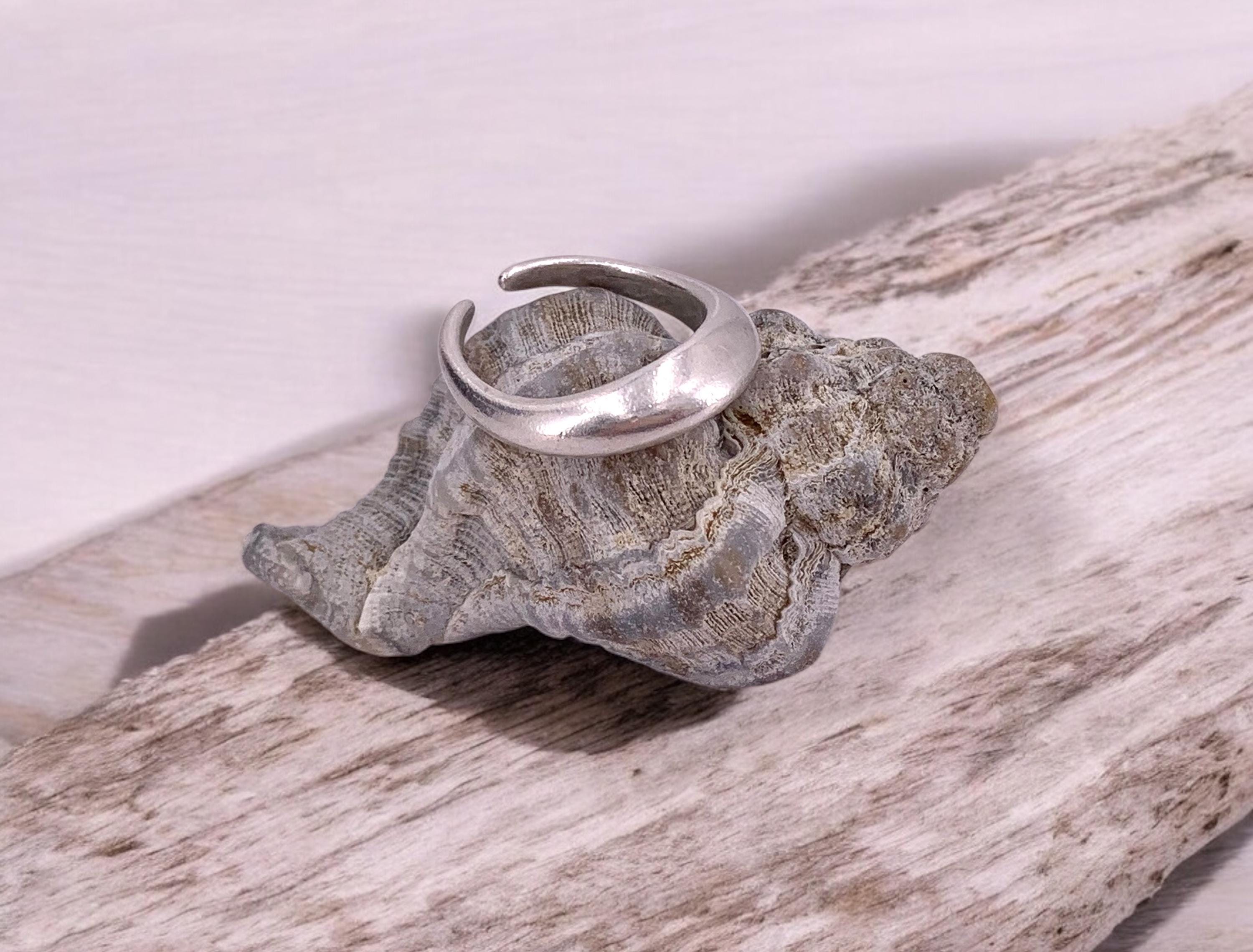 Chunky silver ring, Dome ring, bold silver ring, statement silver ring, bulky wide ring, bohemian ring, uno de 50 style, gift for women