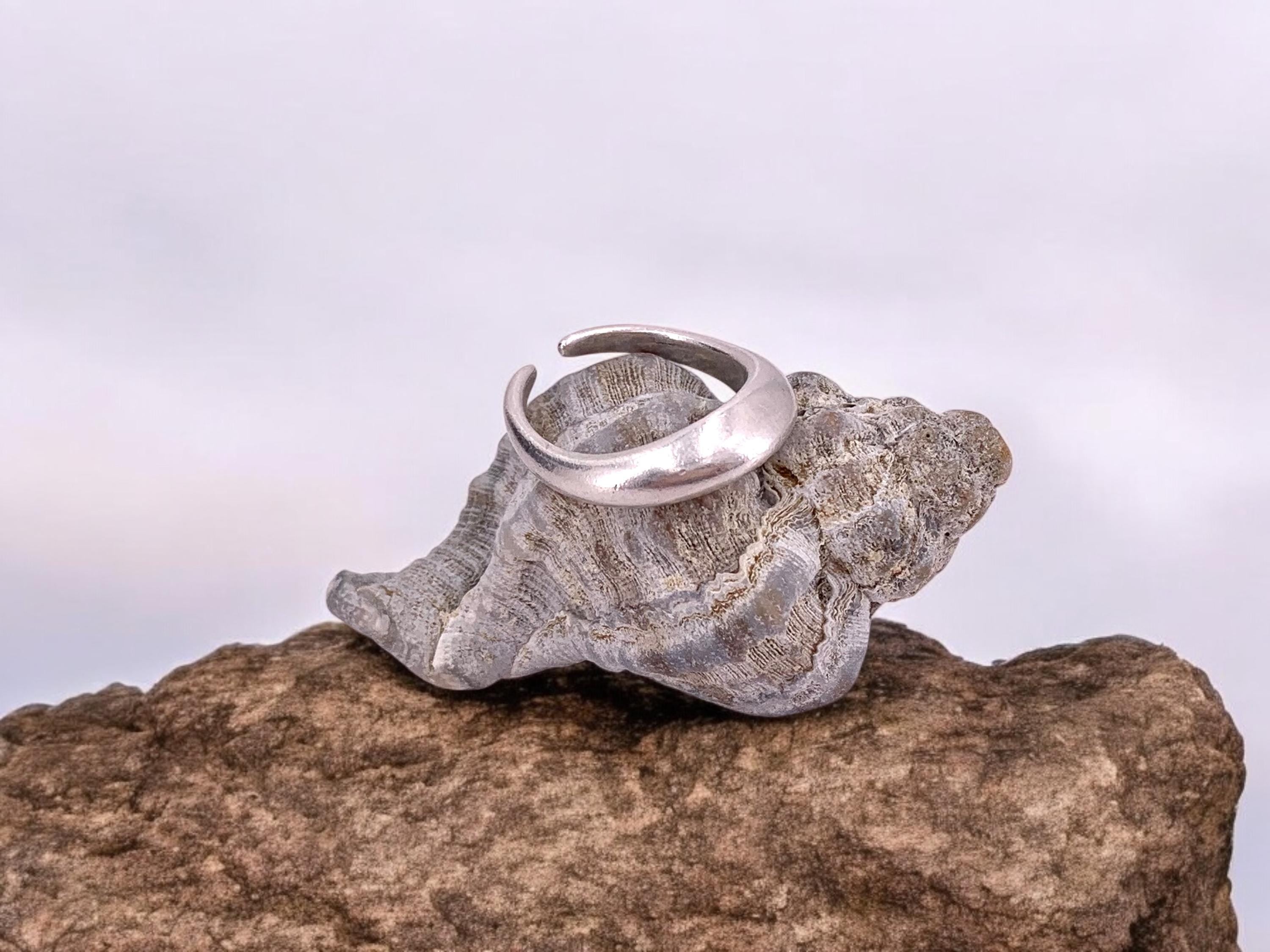 Chunky silver ring, Dome ring, bold silver ring, statement silver ring, bulky wide ring, bohemian ring, uno de 50 style, gift for women