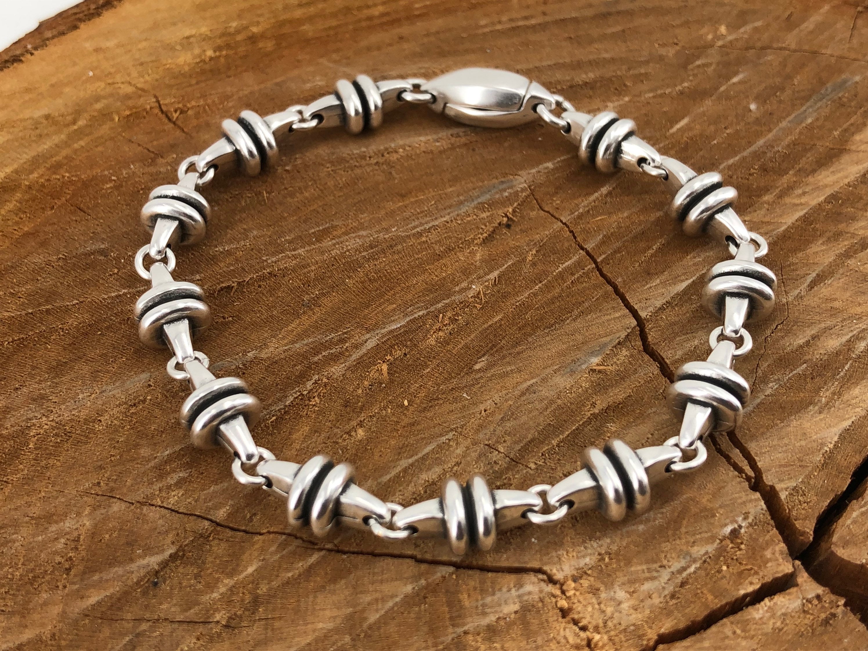 Chunky chain bracelet for men, silver bracelet, male bracelet, bulky bracelet, statement bracelet, manly bracelet, metal bracelet for men