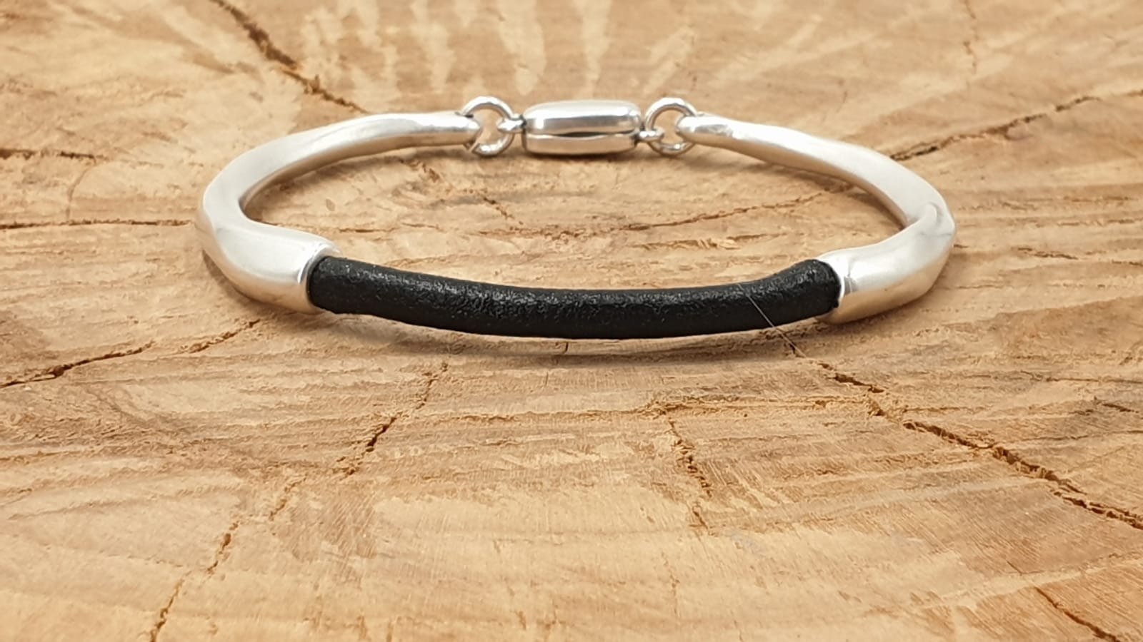 Gift for him, organic bracelet, hammered bracelet, silver bracelet, handmade jewelry, personalized jewelry, jewelry, gifts for mom