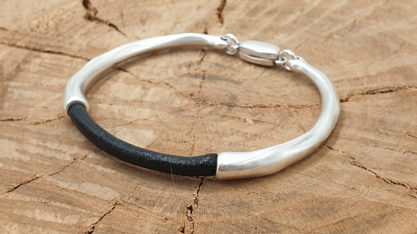 Gift for him, organic bracelet, hammered bracelet, silver bracelet, handmade jewelry, personalized jewelry, jewelry, gifts for mom