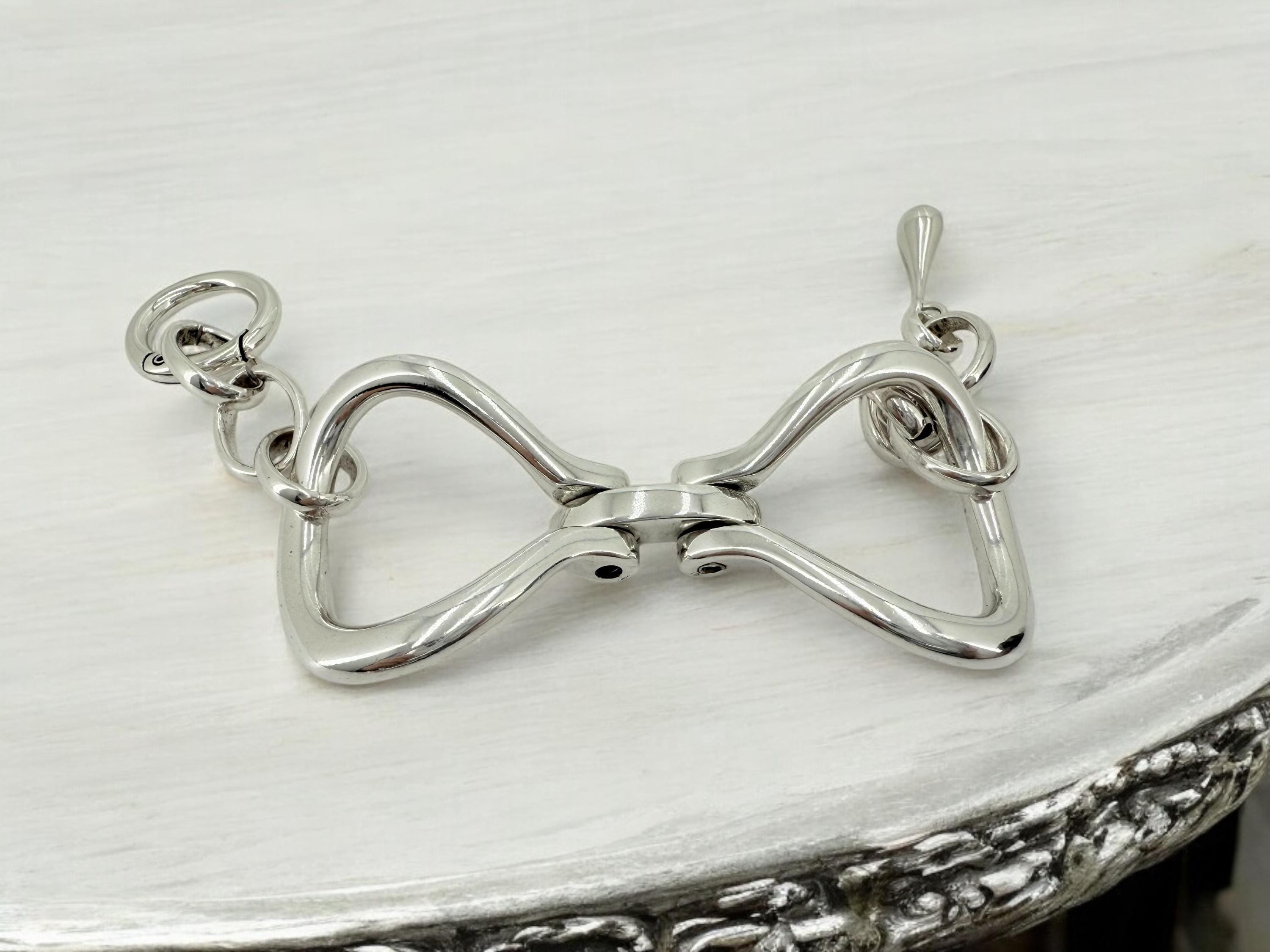 Silver bracelet, chunky silver cuff, bold chain bracelet, uno de 50 style, gift for her, hypoallergenic, high-quality silver-plated zamak