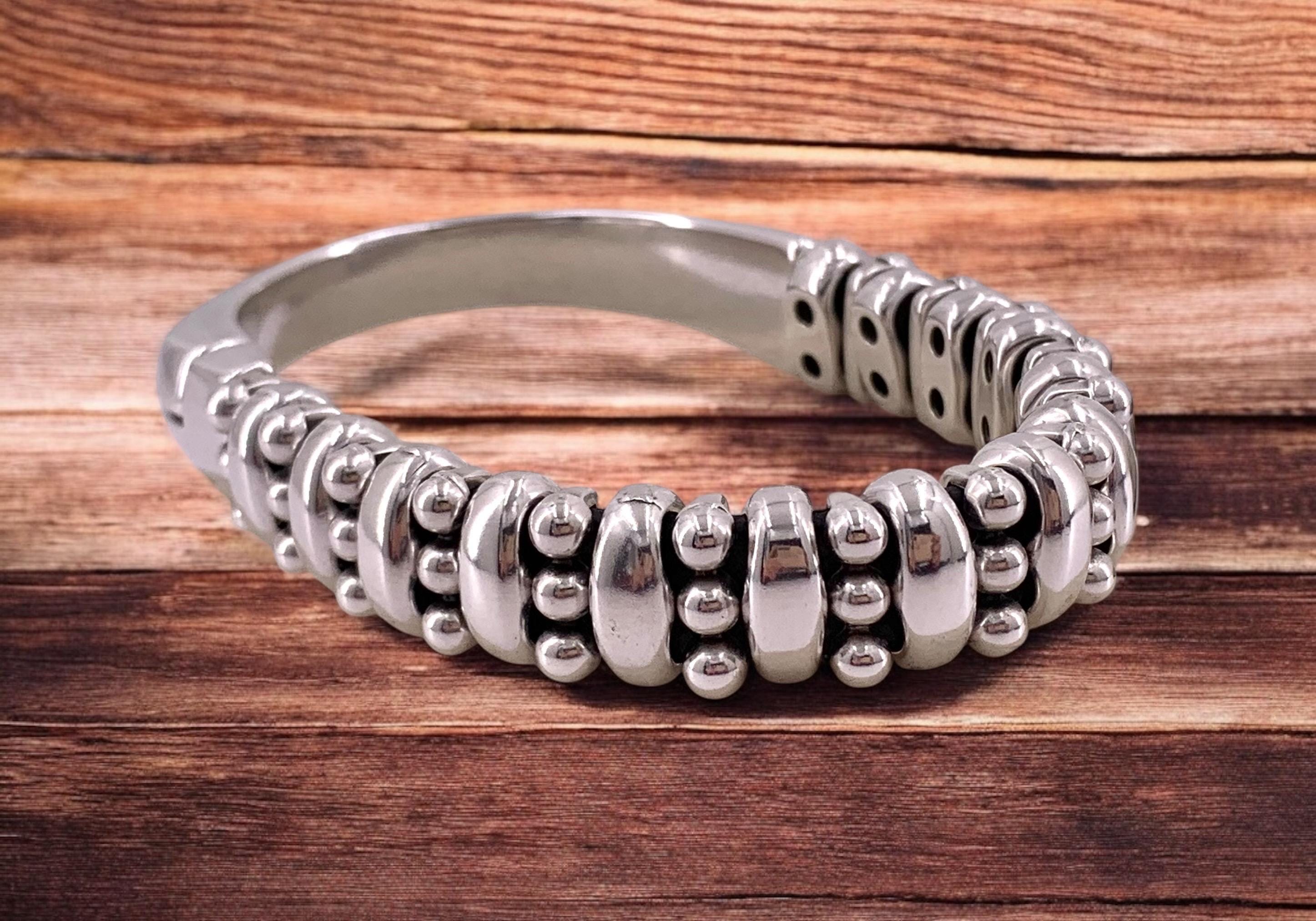 Chunky silver bracelets for men, silver cuff bracelet, metal half cuff bracelet, heavyweight silver bracelets, half cull bracelet, bangle