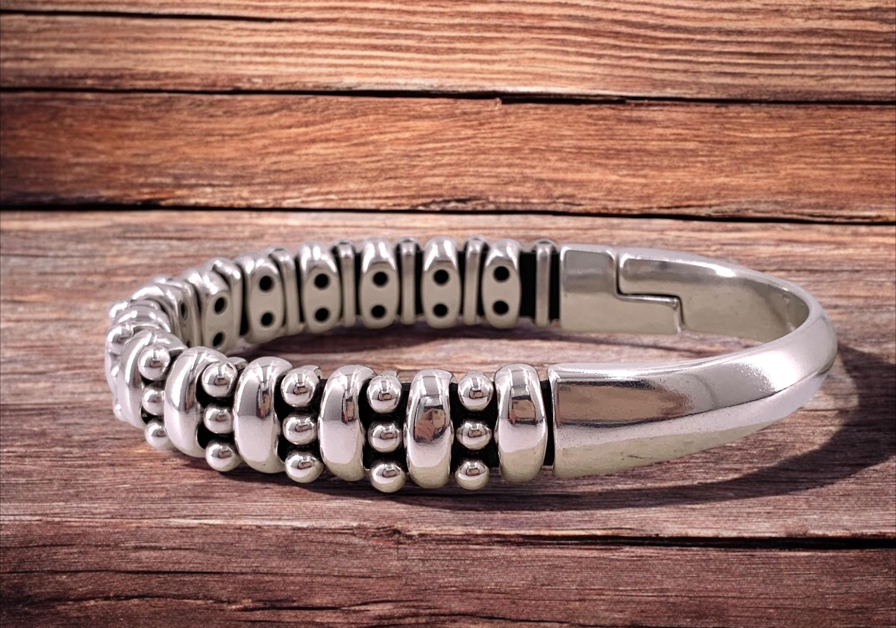 Chunky silver bracelets for men, silver cuff bracelet, metal half cuff bracelet, heavyweight silver bracelets, half cull bracelet, bangle