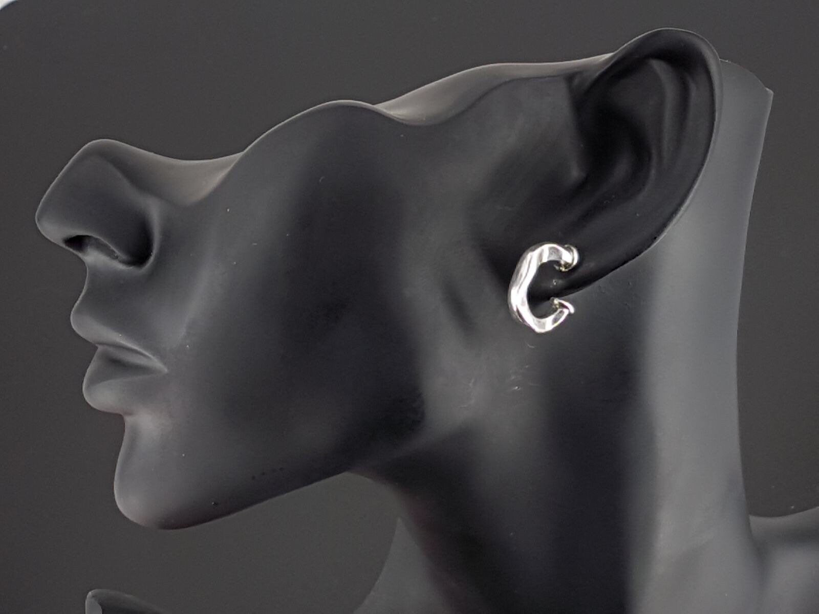 Hoop earrings, silver earrings, statement earrings, chunky earrings, boho earrings, silver hoops, uno de 50 Style