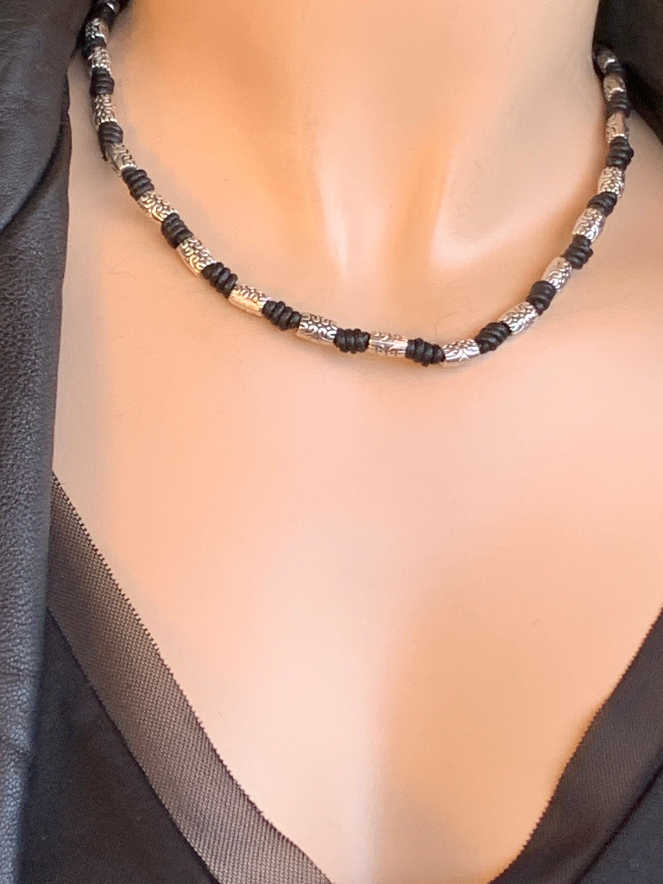 leather choker, minimalist choker, summer choker, leather necklace, style, boho choker, leather jewelry, everyday jewelry, charms