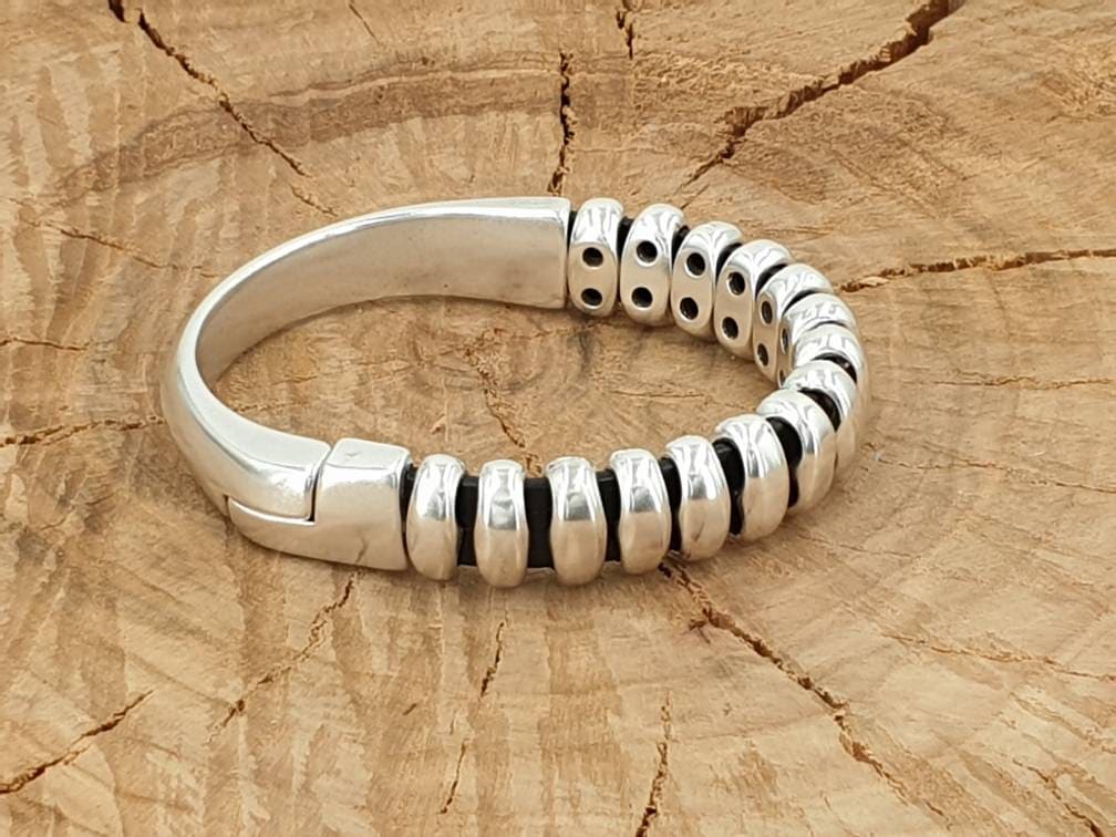 Metal bracelet, industrial bracelet, manly bracelet, for him, men gift, metal bracelet, masculine bracelet, Etsy star seller