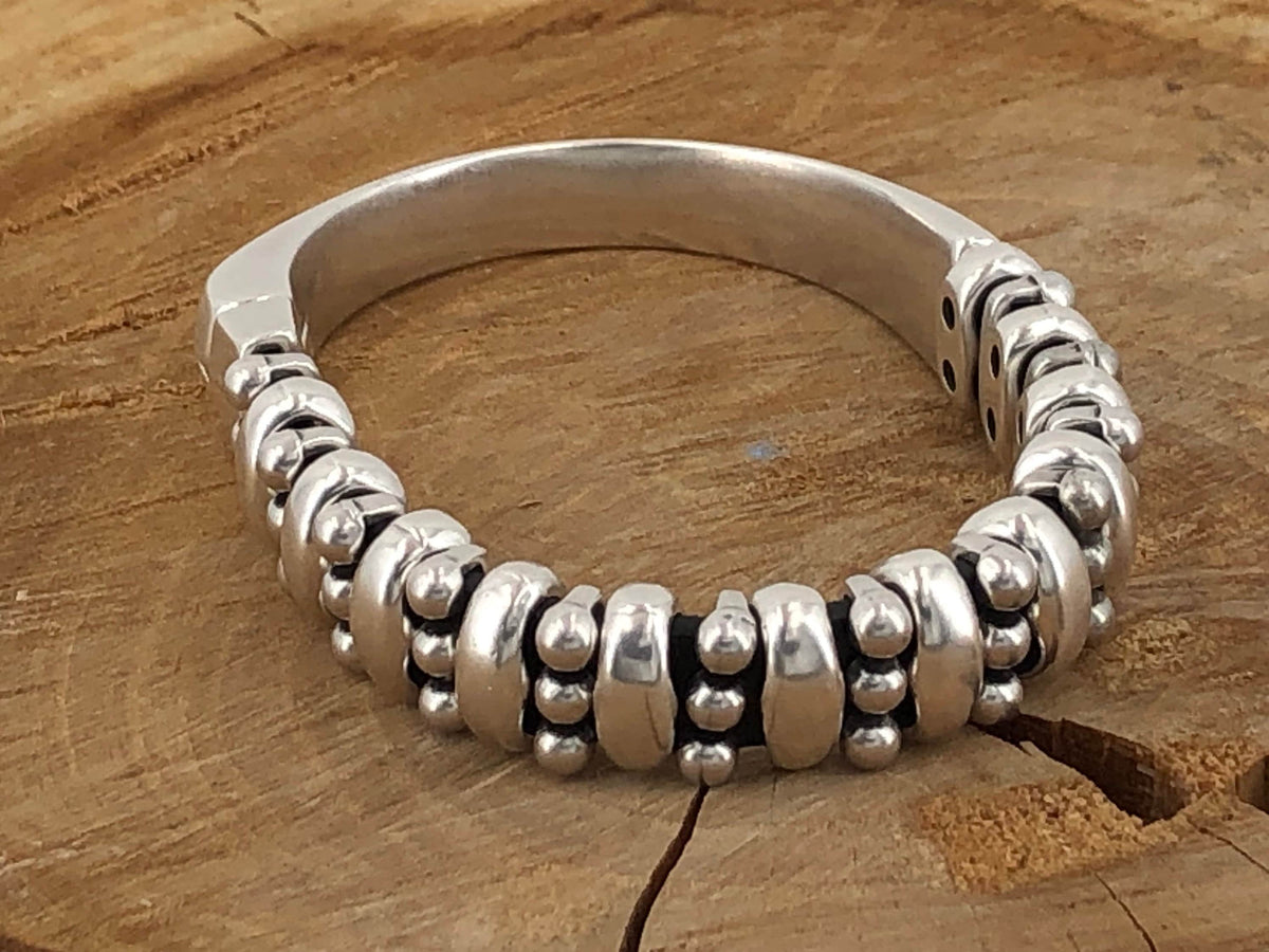 Chunky silver bracelets for men, silver cuff bracelet, metal half cuff bracelet, heavyweight silver bracelets, half cull bracelet, bangle