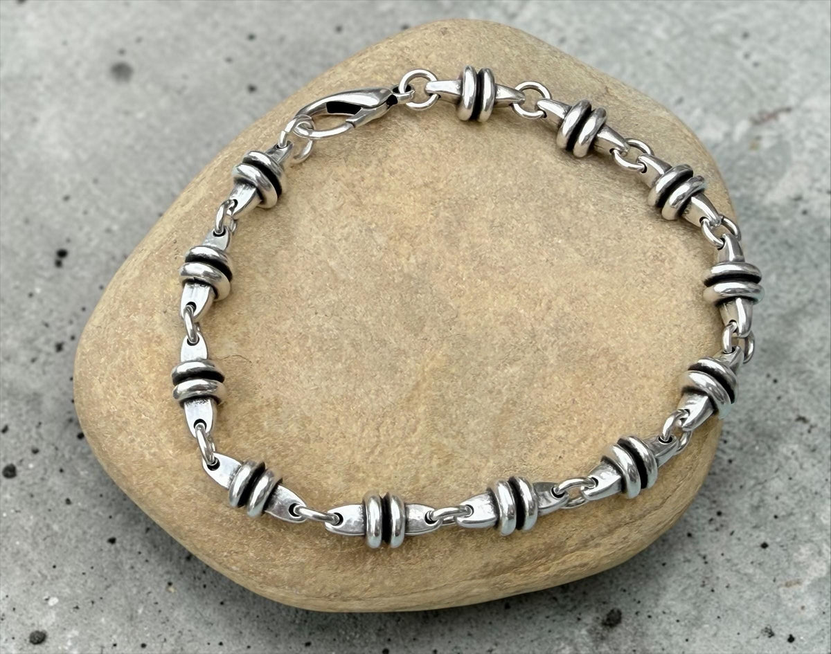 original chain bracelet for men, silver bracelet, male bracelet, bulky bracelet, statement bracelet, manly bracelet, metal bracelet for men