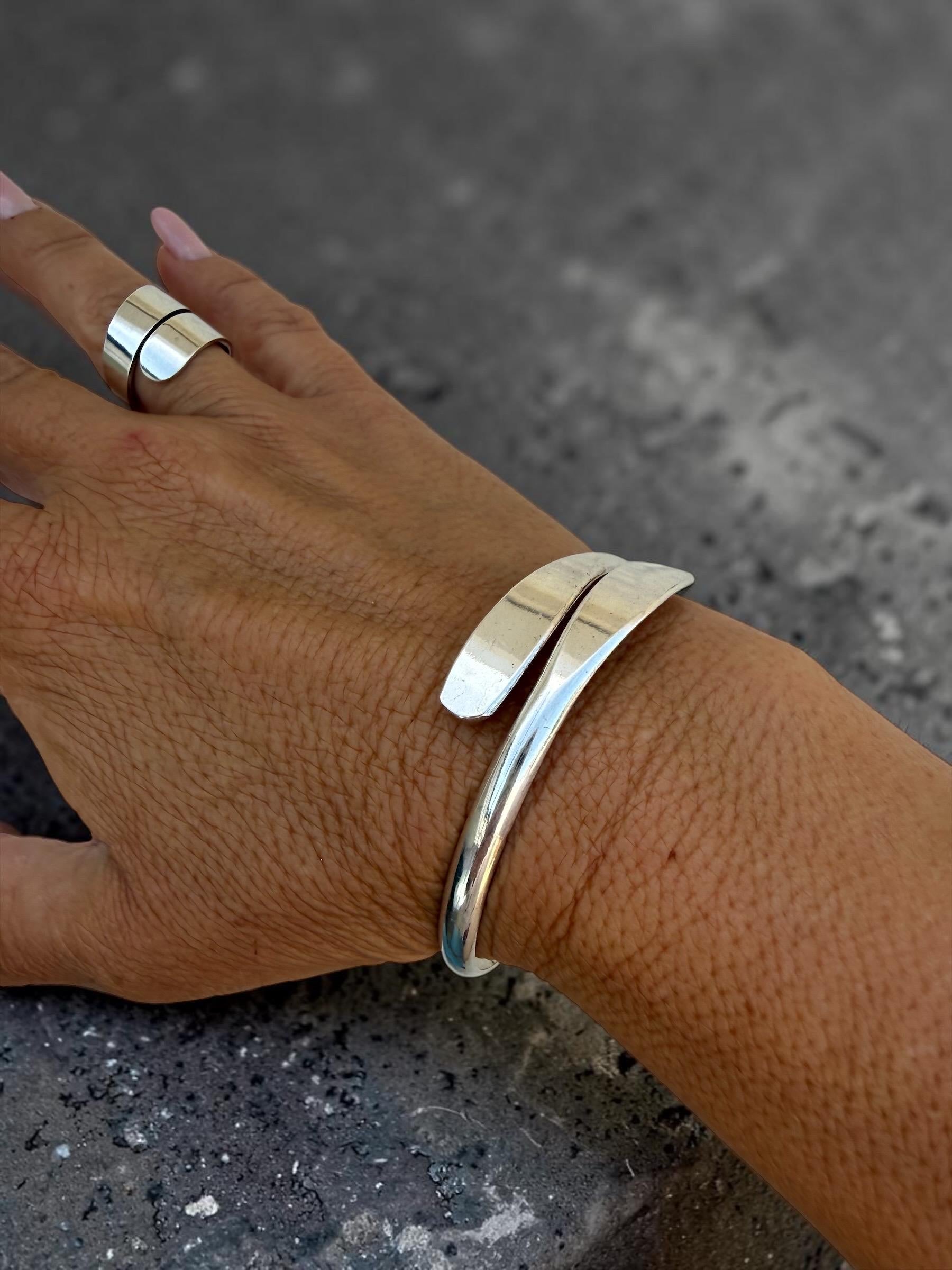 Statement ring, chunky ring, twisted silver ring, wide ring, bold silver ring, oversized ring, ring, gift for women