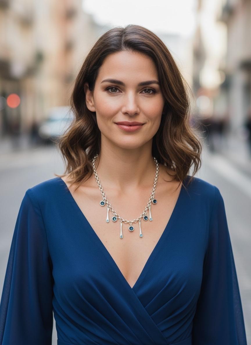 Chunky silver chain necklace – swarovski crystal charms – toggle clasp – handmade statement jewelry – kukuri jewelry