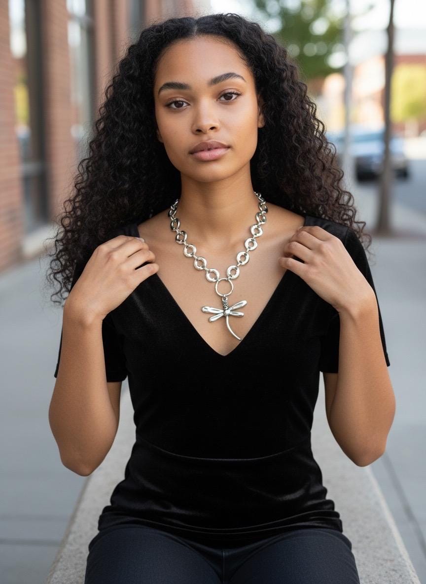 Chunky chain necklaces