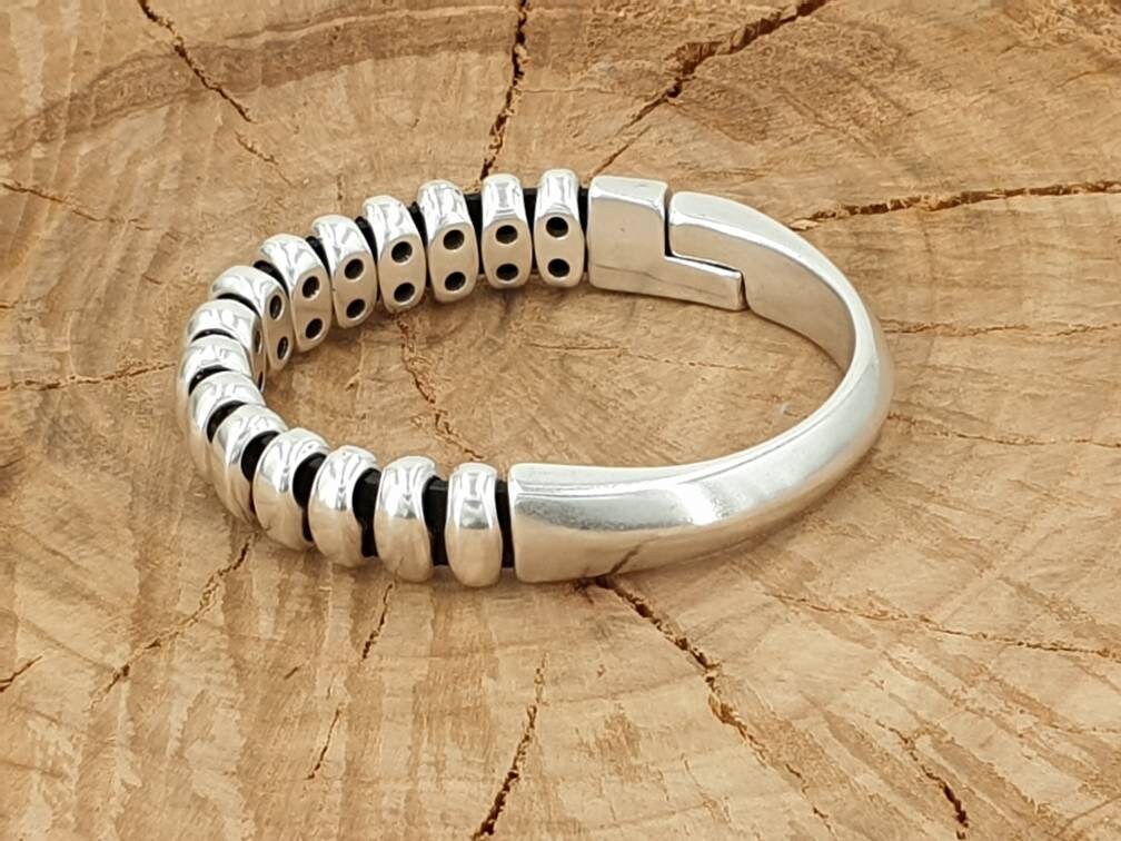 Metal bracelet, industrial bracelet, manly bracelet, for him, men gift, metal bracelet, masculine bracelet, Etsy star
