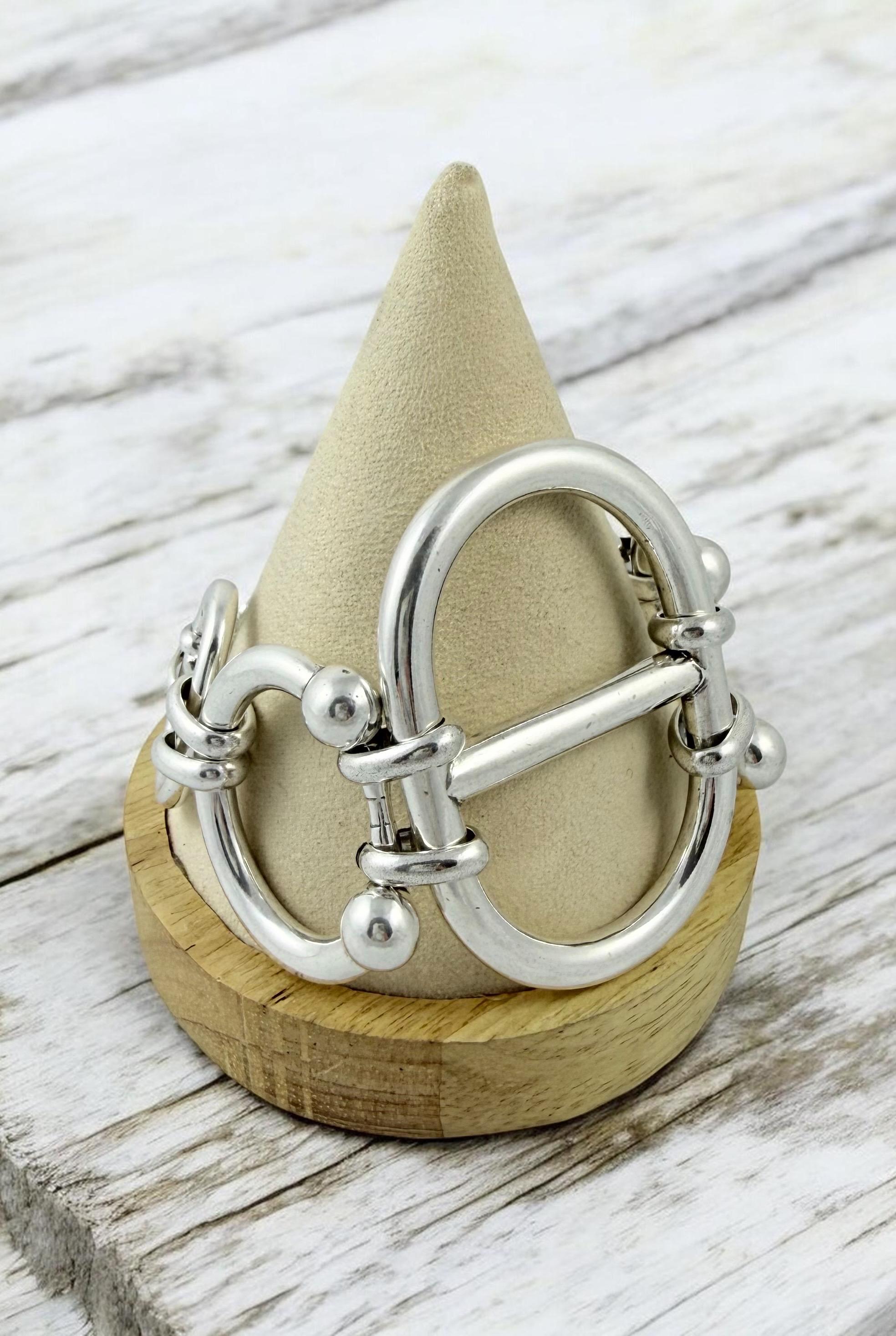 Chunky Silver extra large Link Bracelet – Bold Mariner Chain Design – Adjustable Statement Jewelry For large wrist