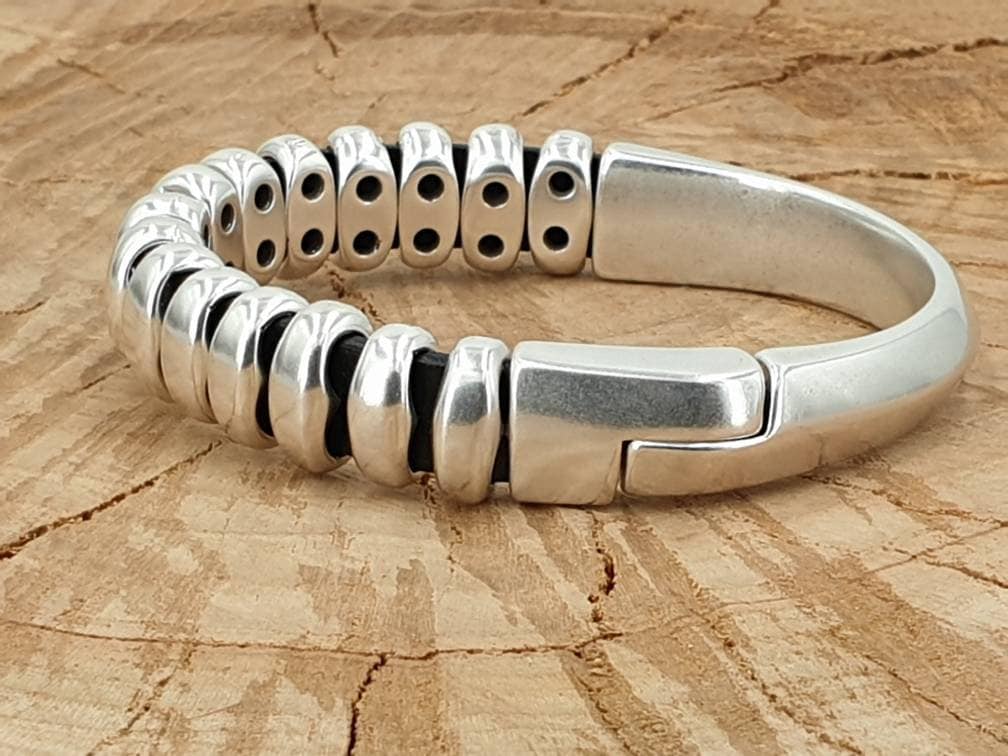 Metal bracelet, industrial bracelet, manly bracelet, for him, men gift, metal bracelet, masculine bracelet, Etsy star seller