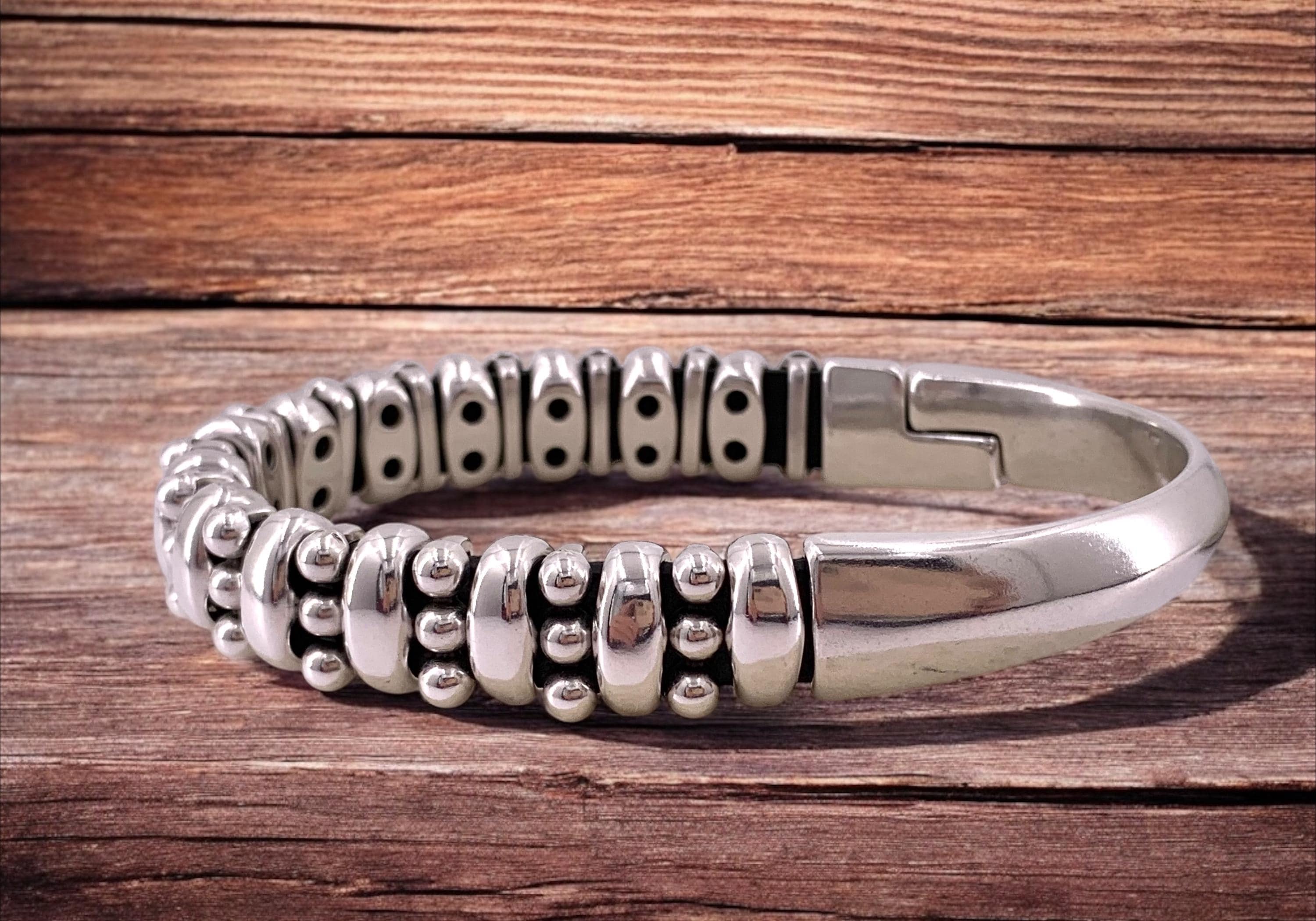 Chunky silver bracelets for men, silver cuff bracelet, metal half cuff bracelet, heavyweight silver bracelets, half cull bracelet, bangle