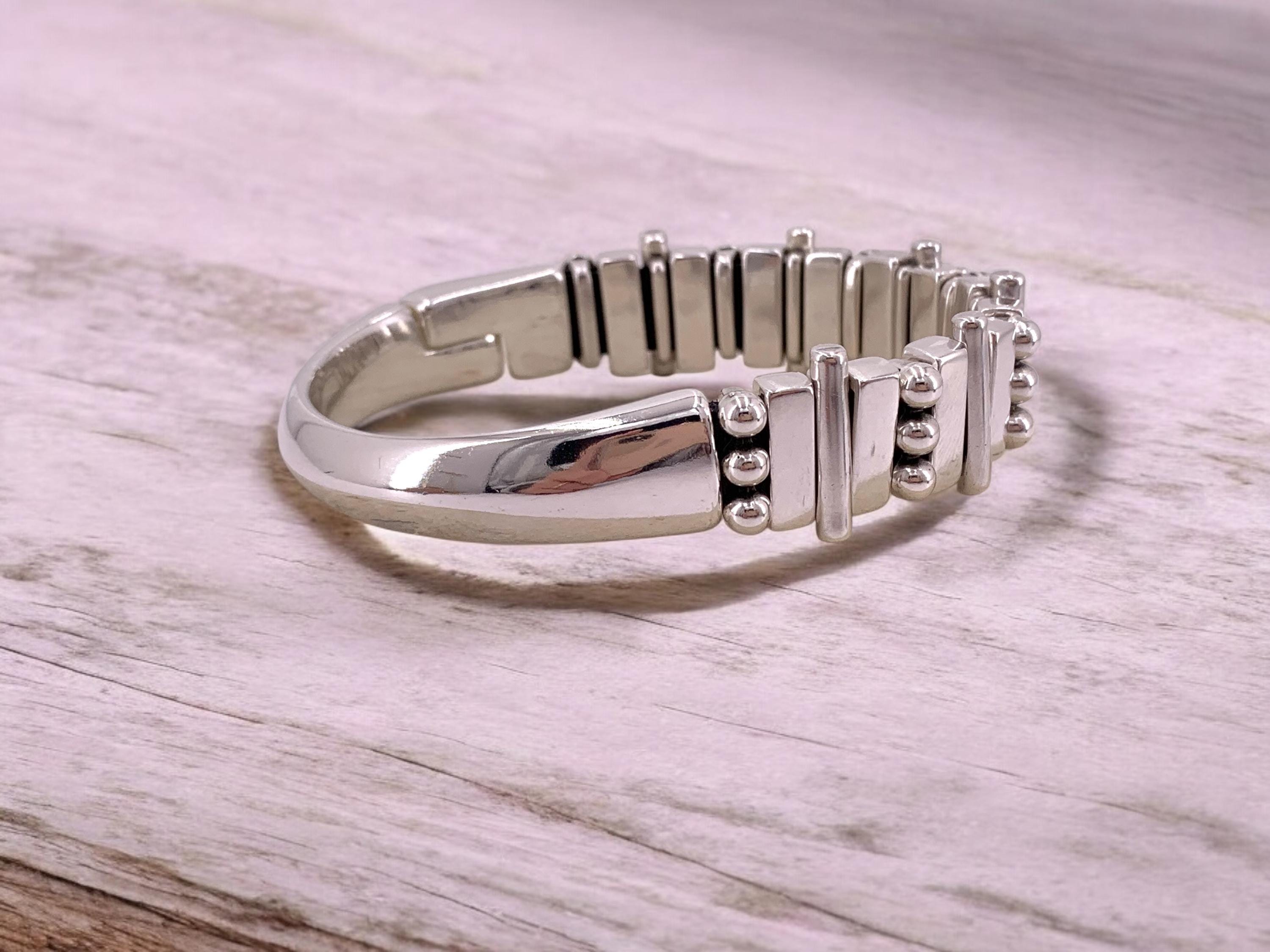 Industrial Silver plated unisex bracelet, masculine metal cuff, men urban style jewelry