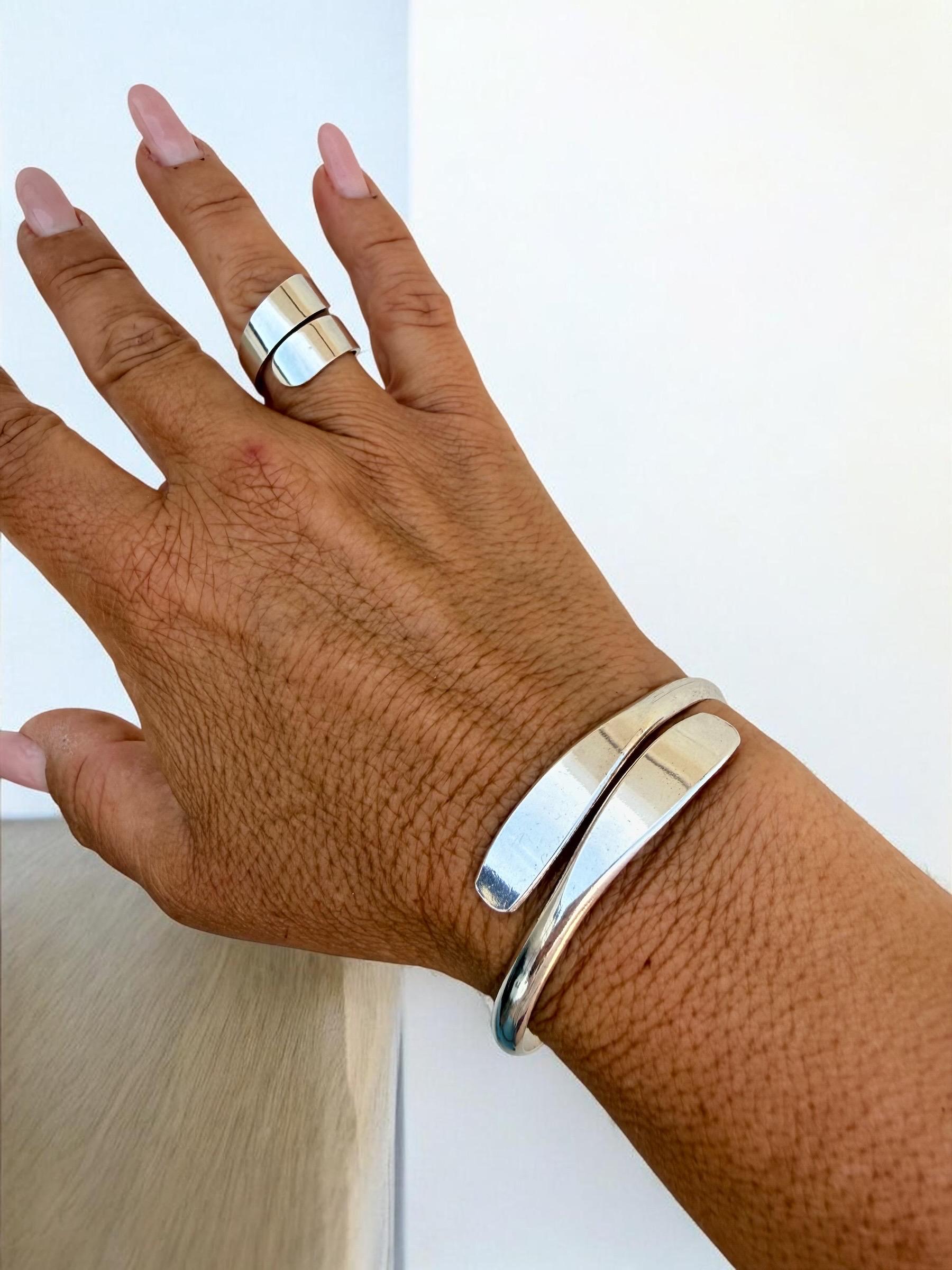 Statement ring, chunky ring, twisted silver ring, wide ring, bold silver ring, oversized ring,  ring, gift for women
