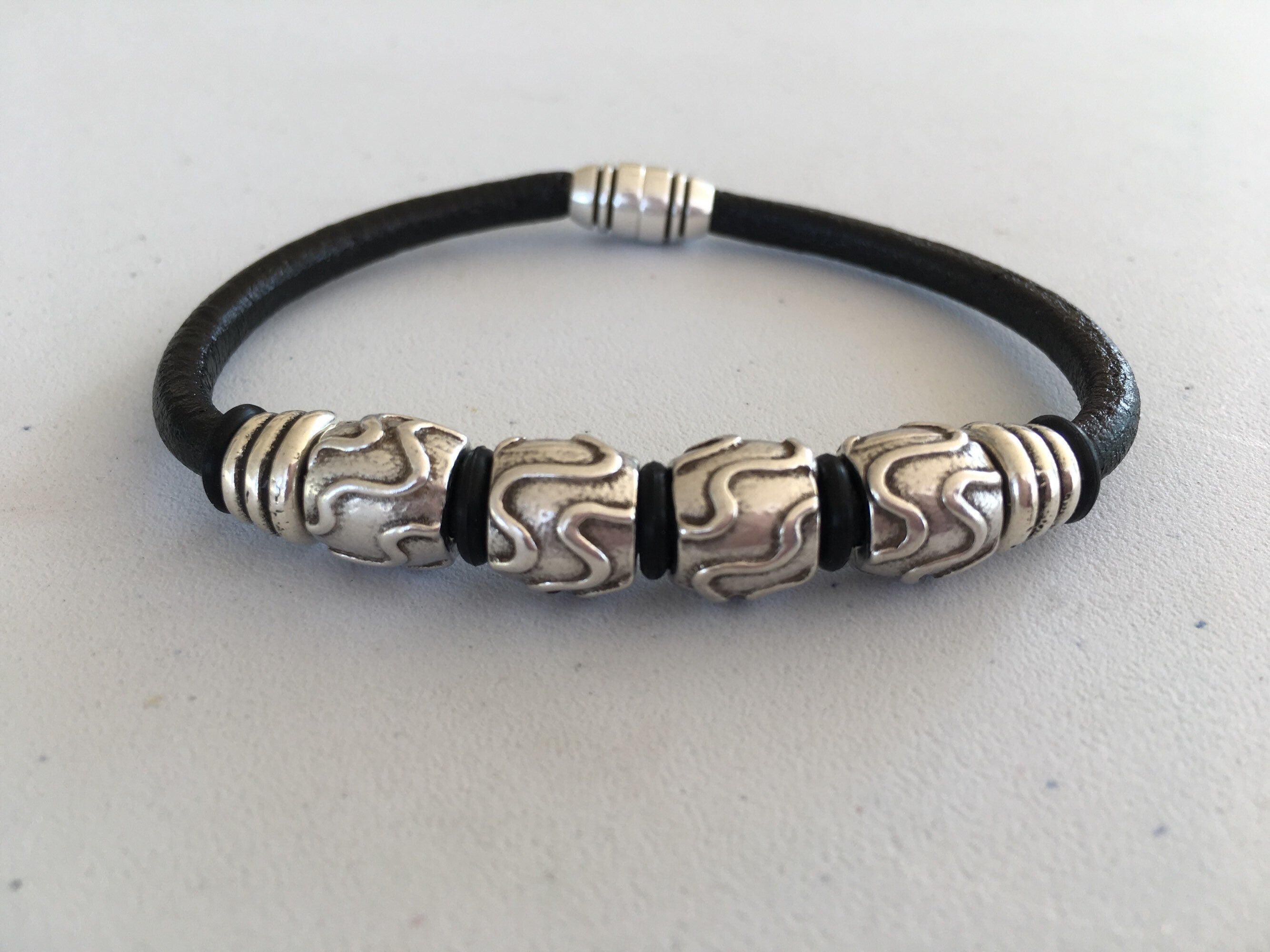 Men bracelet, leather bracelet for men, leather bracelet, manly bracelet, surf bracelet, rock bracelet, , masculine bracelet