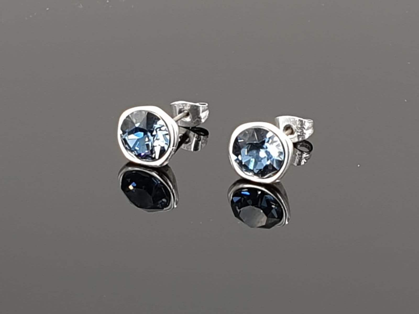 Pendientes Swarovski, pendientes mujer, pendientes cristal, pendientes boho, pendientes, zamak español, Estilo Uno de 50