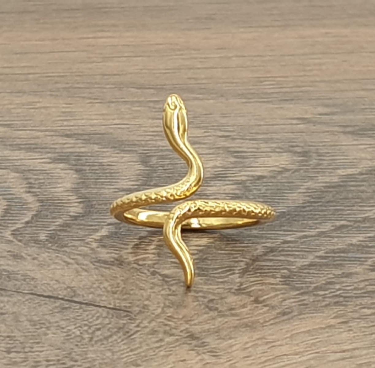 Snake ring, adjustable boho silver ring, boho silver ring, animal boho rings, gold ring, statement ring, bohemian ring, Uno de 50 style