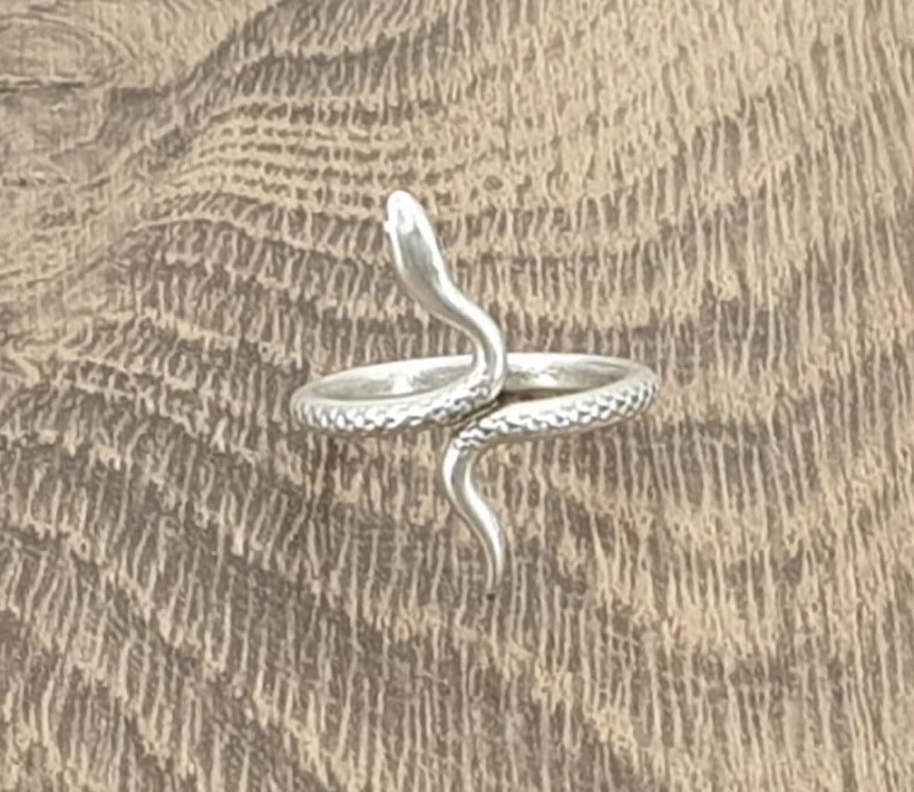 Snake ring, adjustable boho silver ring, boho silver ring, animal boho rings, gold ring, statement ring, bohemian ring, Uno de 50 style