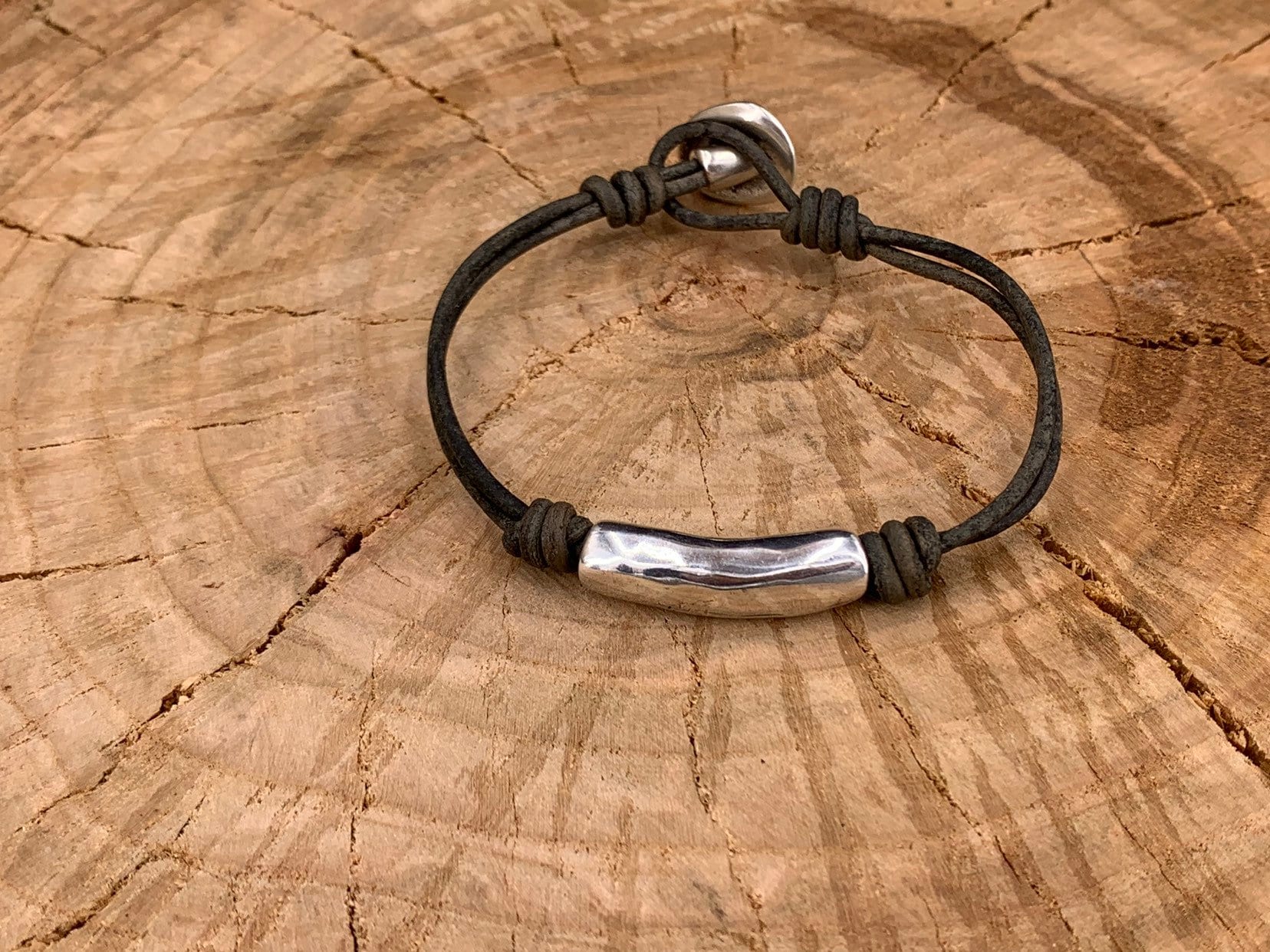 boho leather bracelet, silver bracelet, leather bracelet, leather jewelry, hippie bracelet, tribal bracelet,  style, cord bracelet