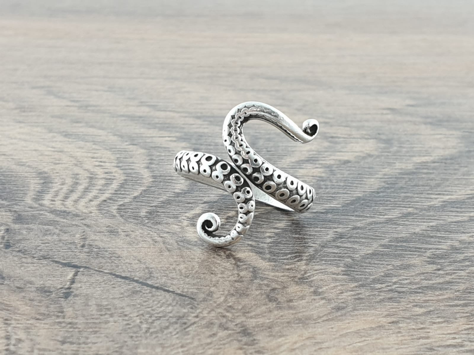 Octopus ring, kraken ring  adjustable boho silver ring, boho silver ring, animal boho rings, gold ring, statement ring, bohemian gold ring