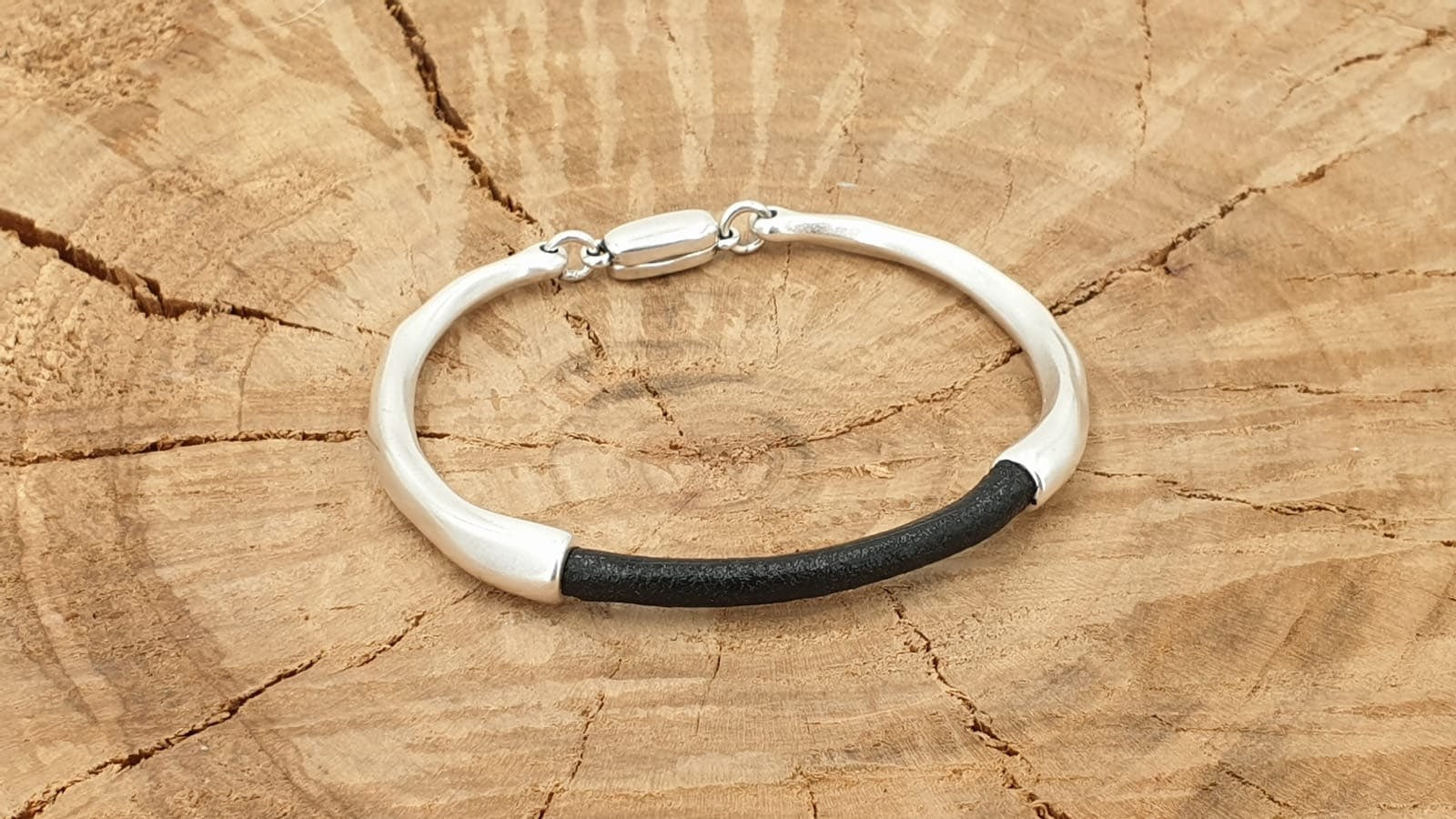 Gift for him, organic bracelet, hammered bracelet, silver  bracelet, handmade jewelry, personalized jewelry, jewelry, gifts for mom