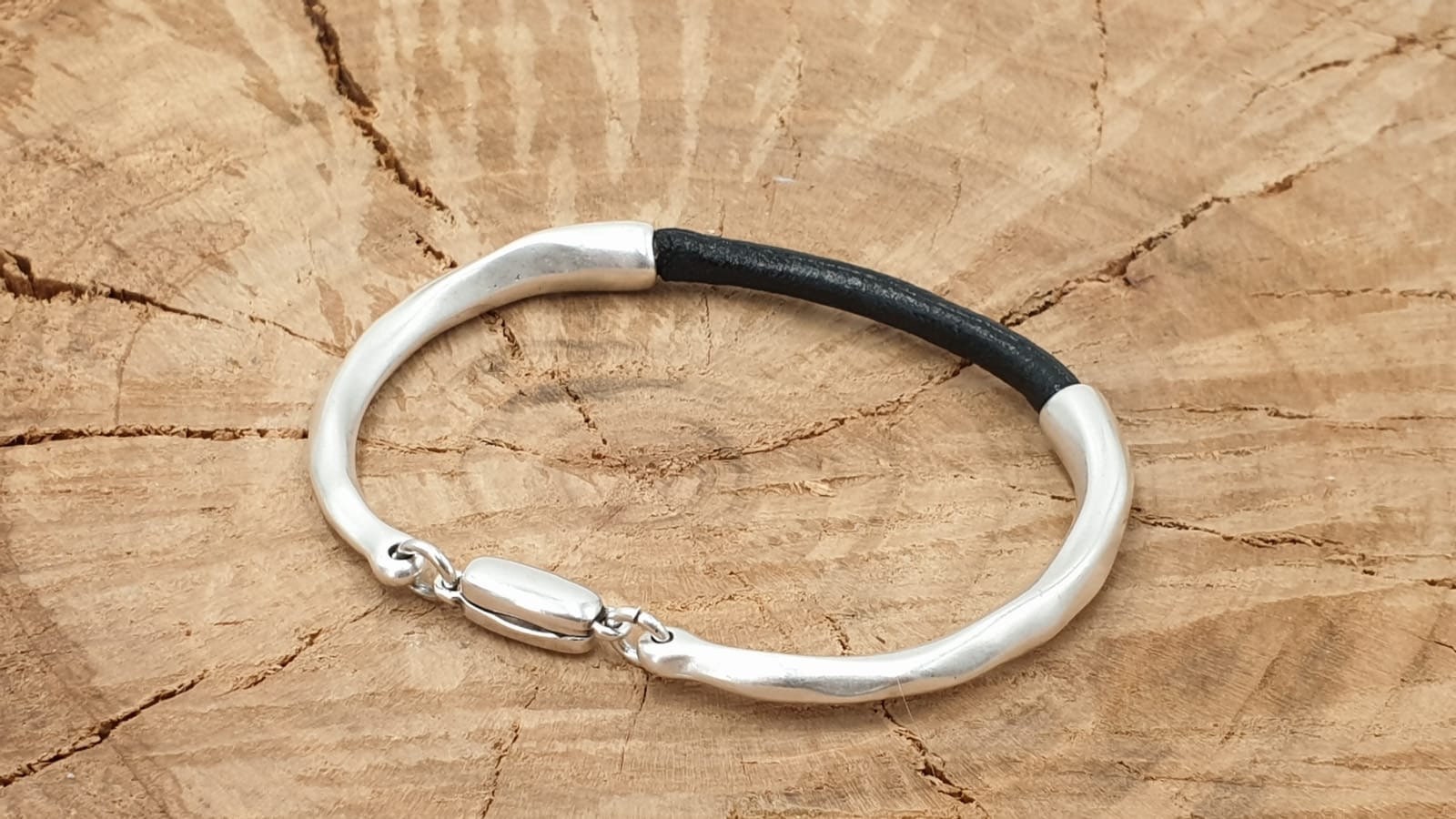 Gift for him, organic bracelet, hammered bracelet, silver  bracelet, handmade jewelry, personalized jewelry, jewelry, gifts for mom