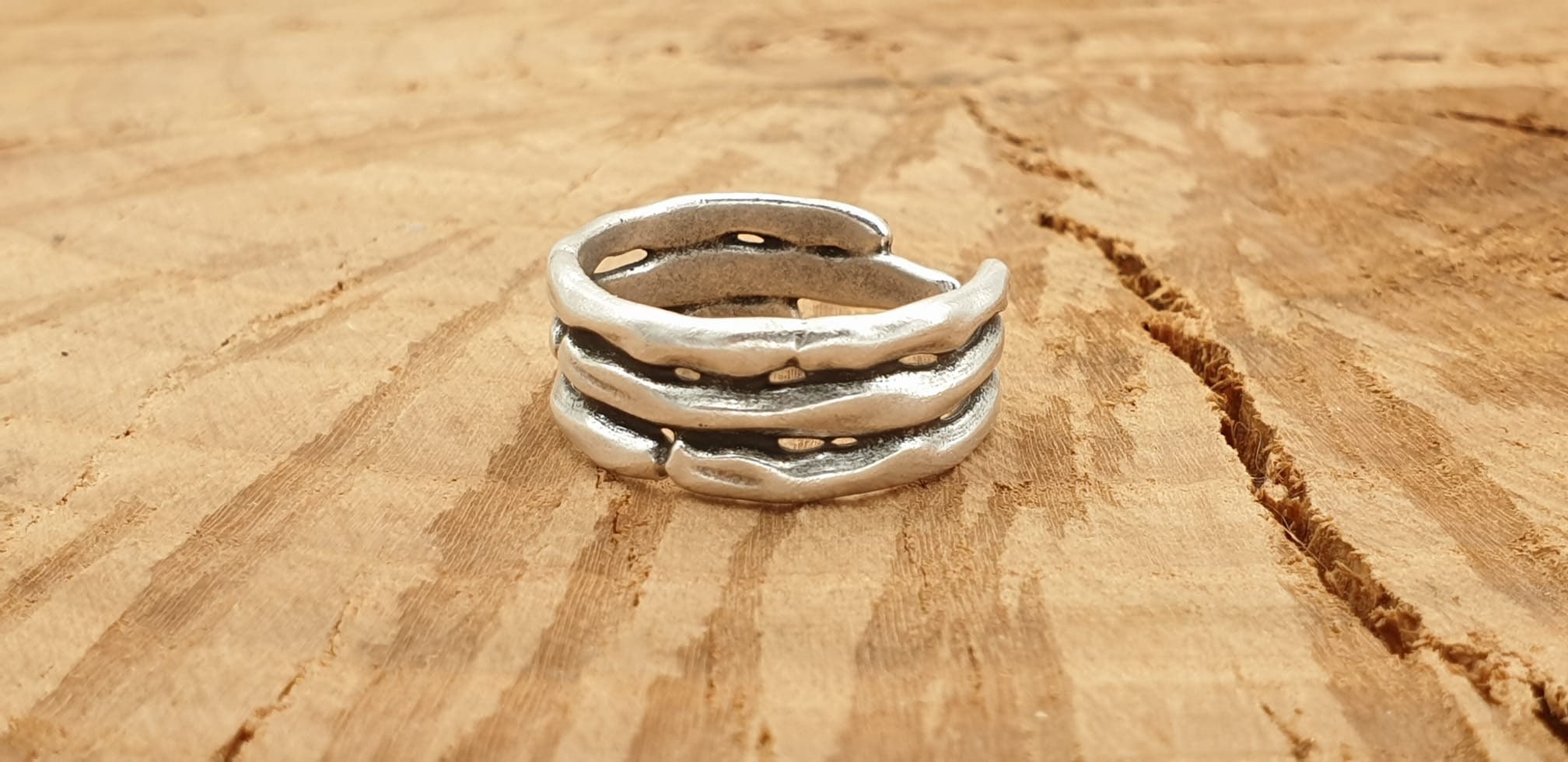 Unisex Chunky ring, men Silver ring, engraved silver ring, Statement ring, man ring, woman silver ring