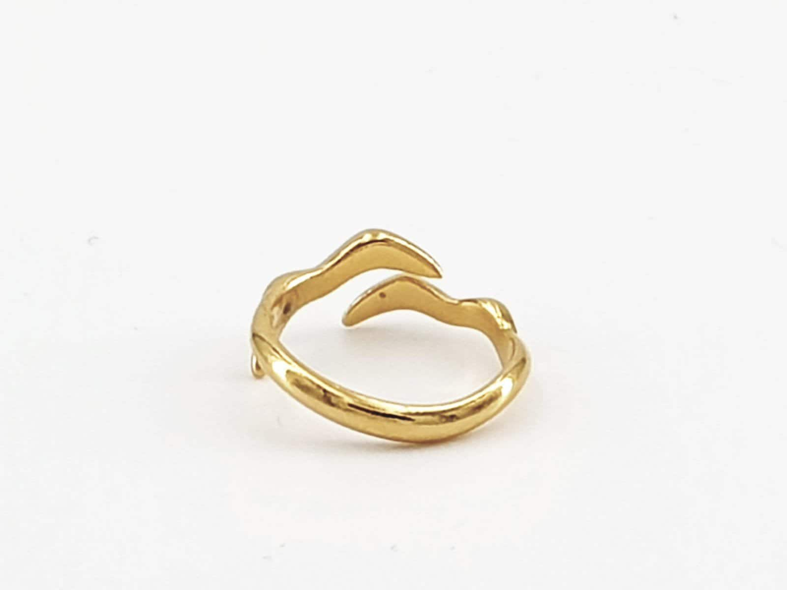 Anillo gaviota, anillo de plata boho ajustable, anillo de plata boho, anillos boho de animales, anillo de oro, anillo de declaración, anillo boho, estilo Uno de 50