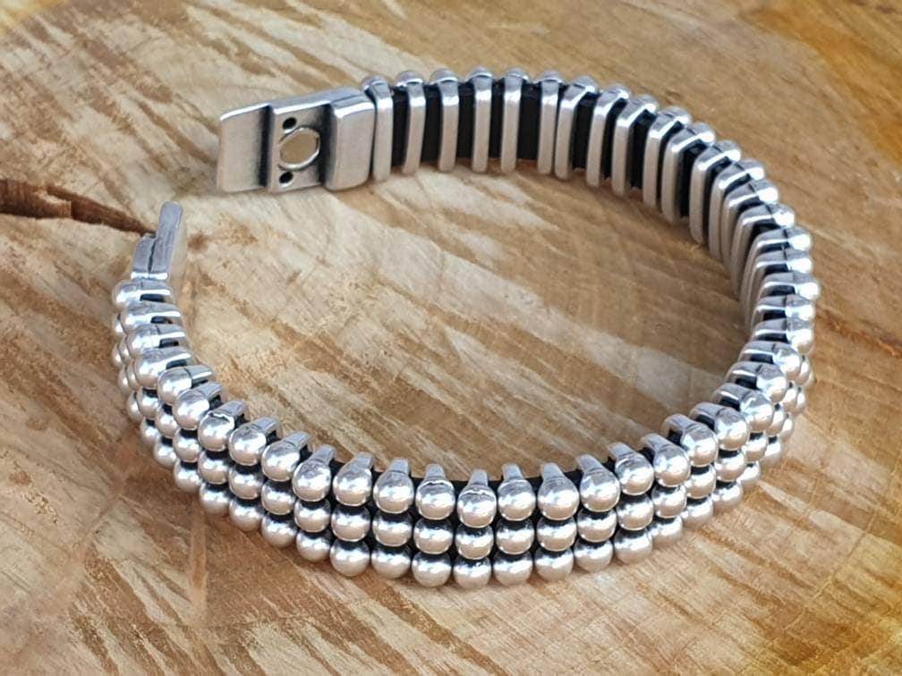 Metal bracelet, industrial bracelet, stud bracelet,  for him, men , men gift, metal bracelet, masculine bracelet, heavy bracelet, rocker