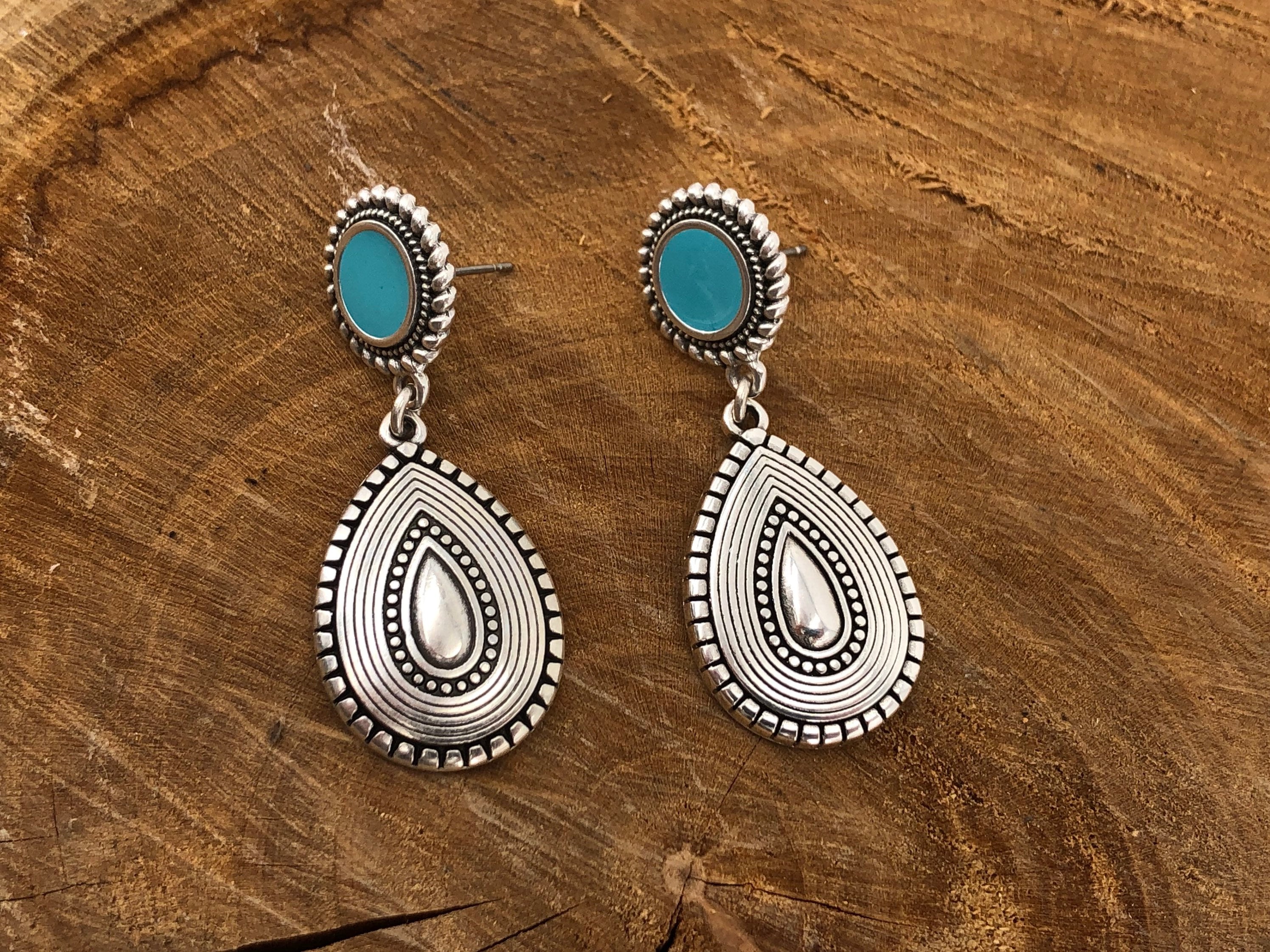 Long tear earrings, ethnic earrings, large tribal earrings, chunky silver earrings, blue earrings,  style; Turkish earrings,