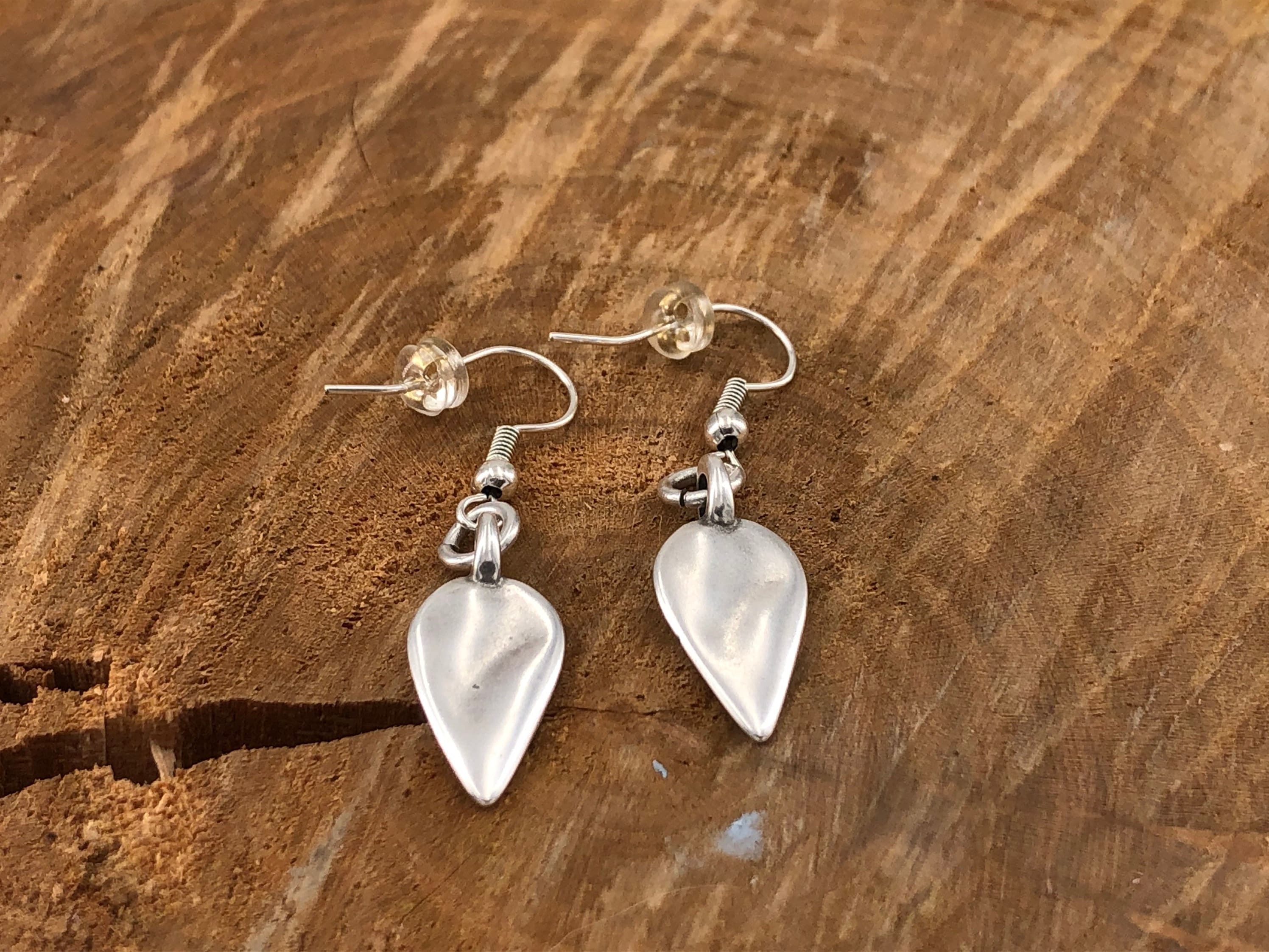 Boho dangling teardrop earrings, silver drop earrings, boho earrings, tribal earrings, hippie Earrings, , bohmeian jewelry