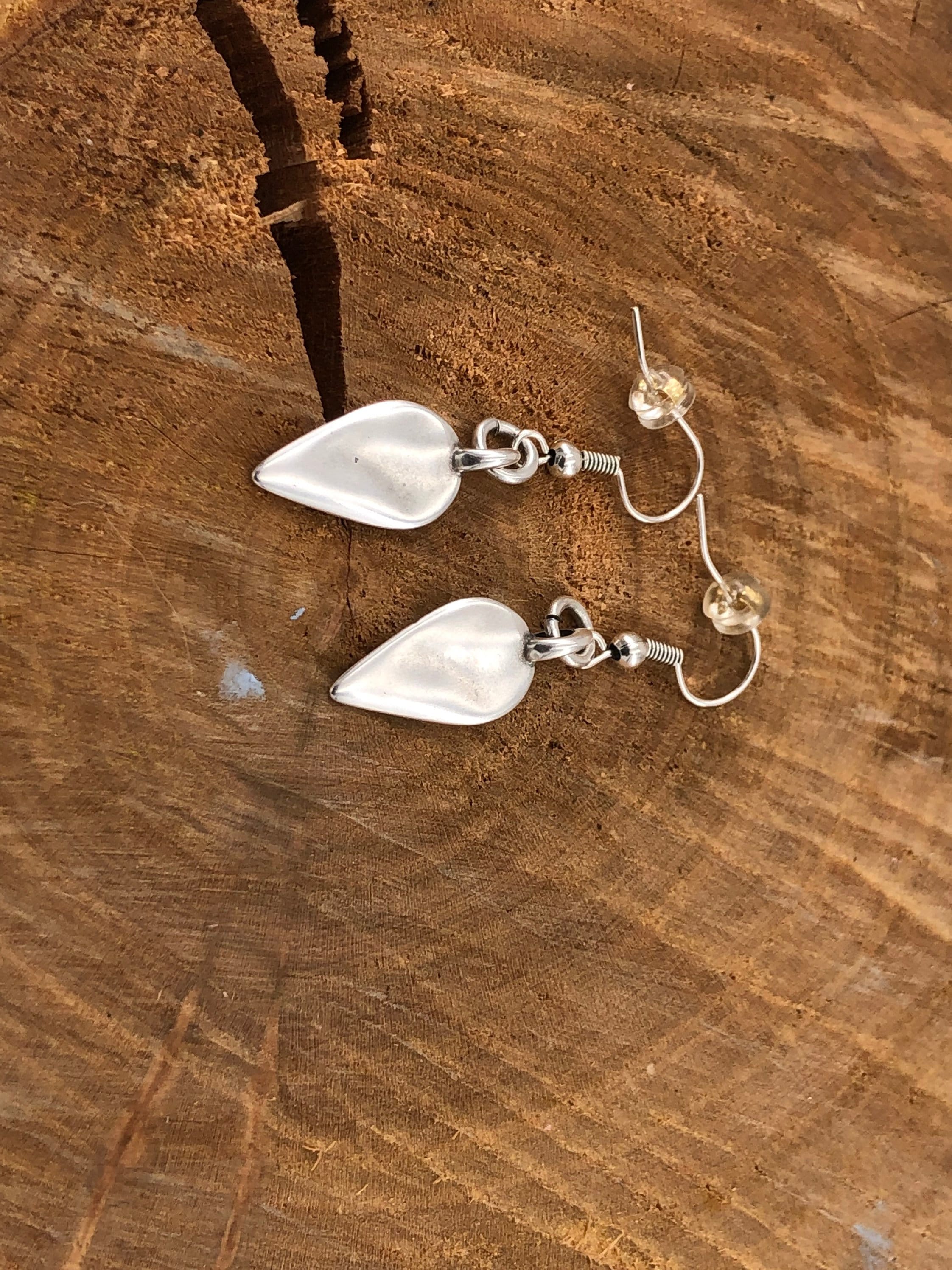 Boho dangling teardrop earrings, silver drop earrings, boho earrings, tribal earrings, hippie Earrings, , bohmeian jewelry