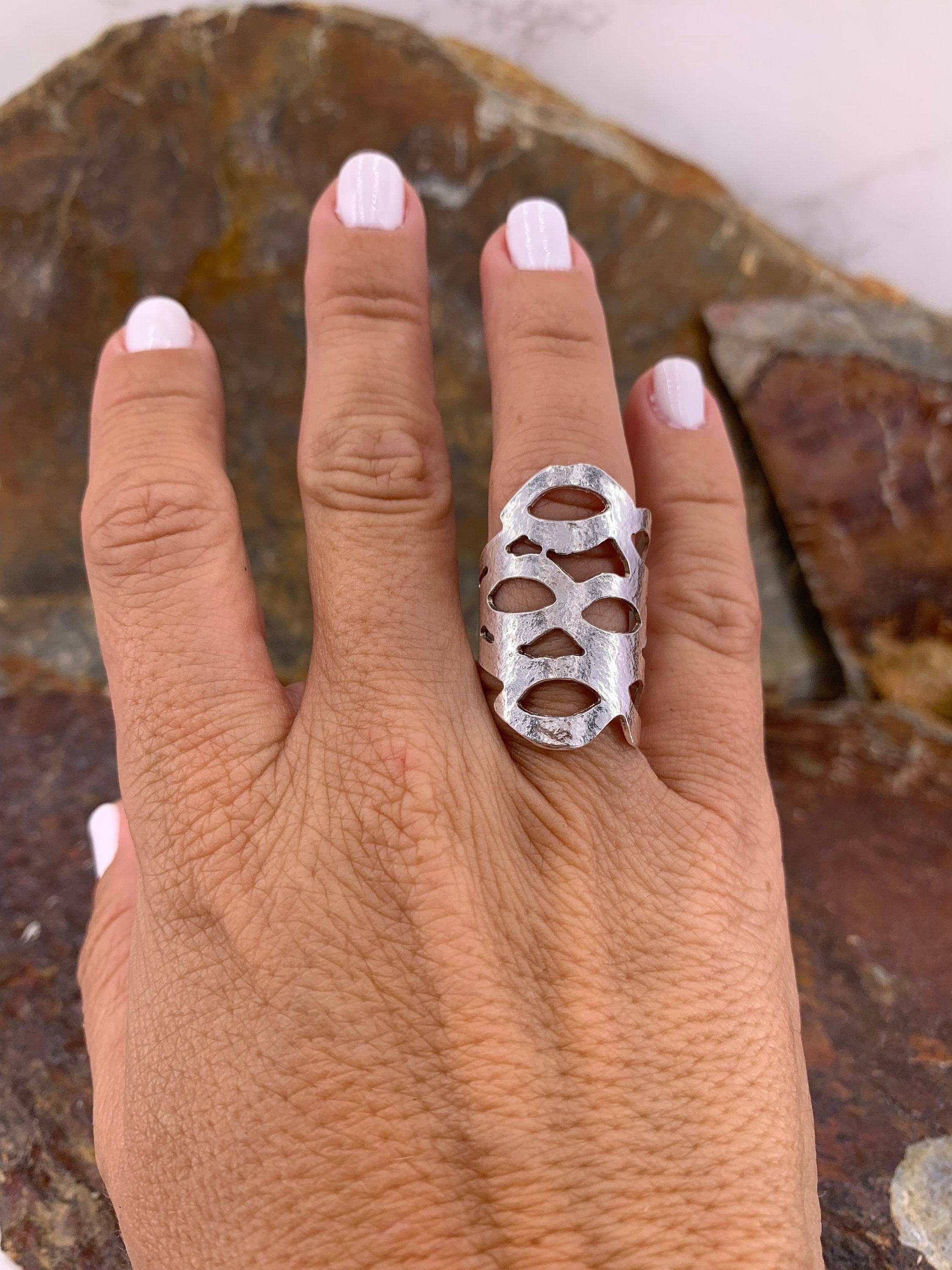 Chunky gold ring, wide gold ring, statement ring, wrap ring, wide ring, big ring, voluminous ring,  style, boho ring, carved ring